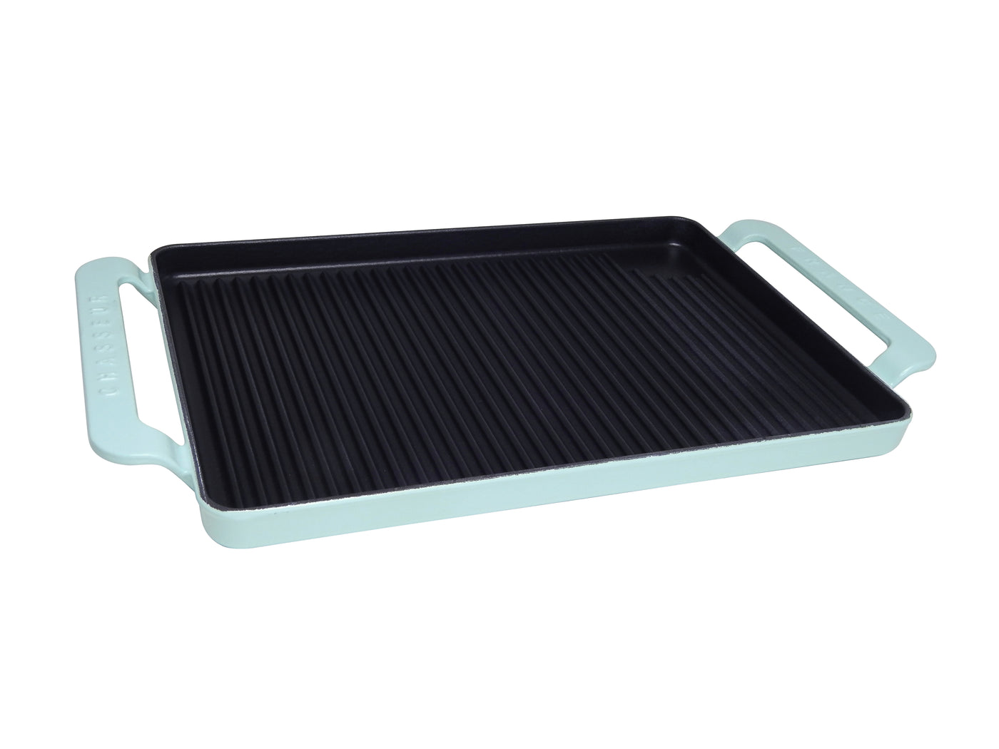 Rect Grill42x24cm Duck Egg Blue