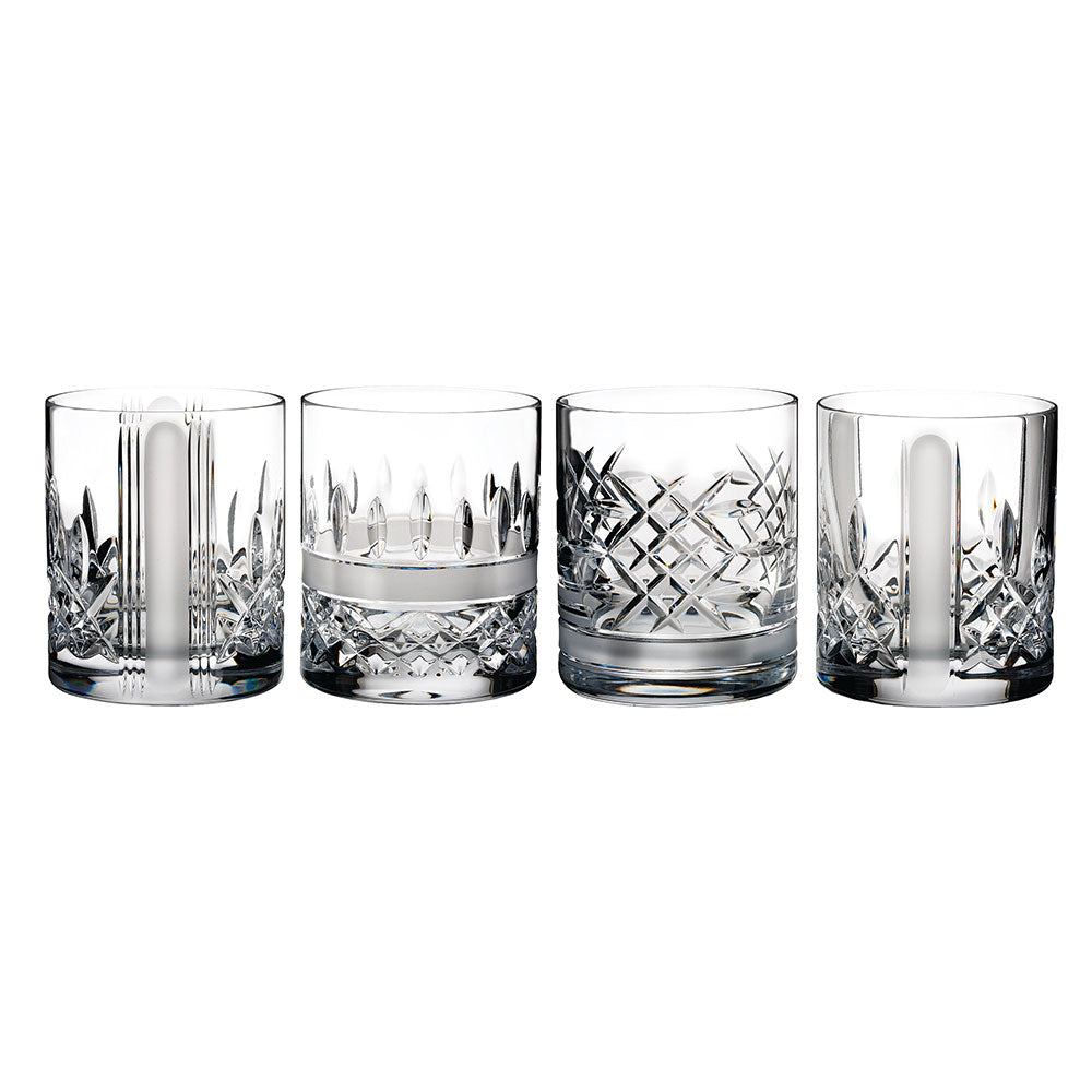 Crystal Lismore Short Stories Revolution Tumbler Set of 4