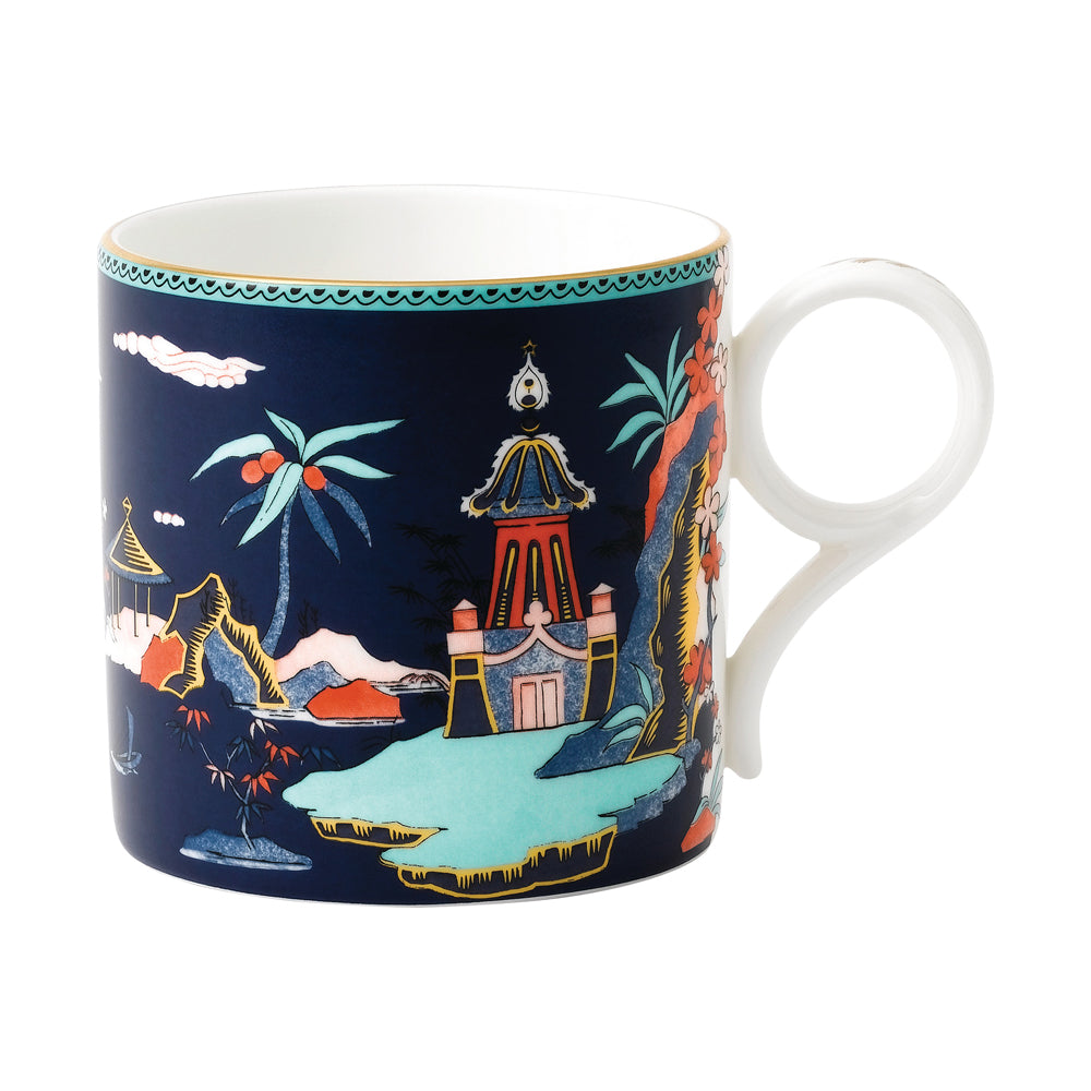 Wedgwood Wonderlust Blue Pagoda Mug Large 300ml