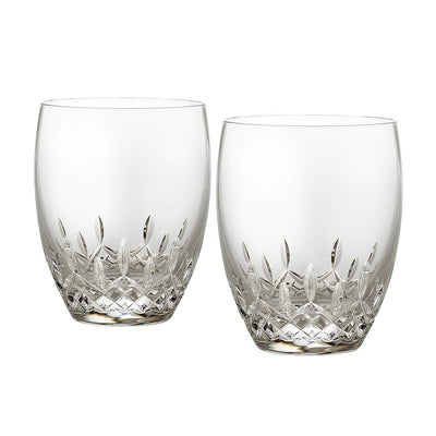 Crystal Lismore Essence DOF Tumbler Pair