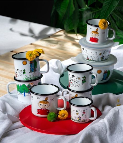 Moomin Enamel Mug Colors Little My - 370ml