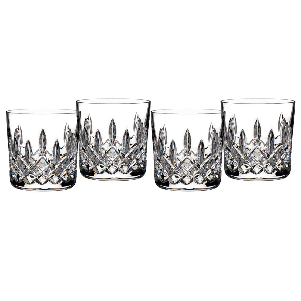 Crystal Lismore DOF Tumbler Set of 4