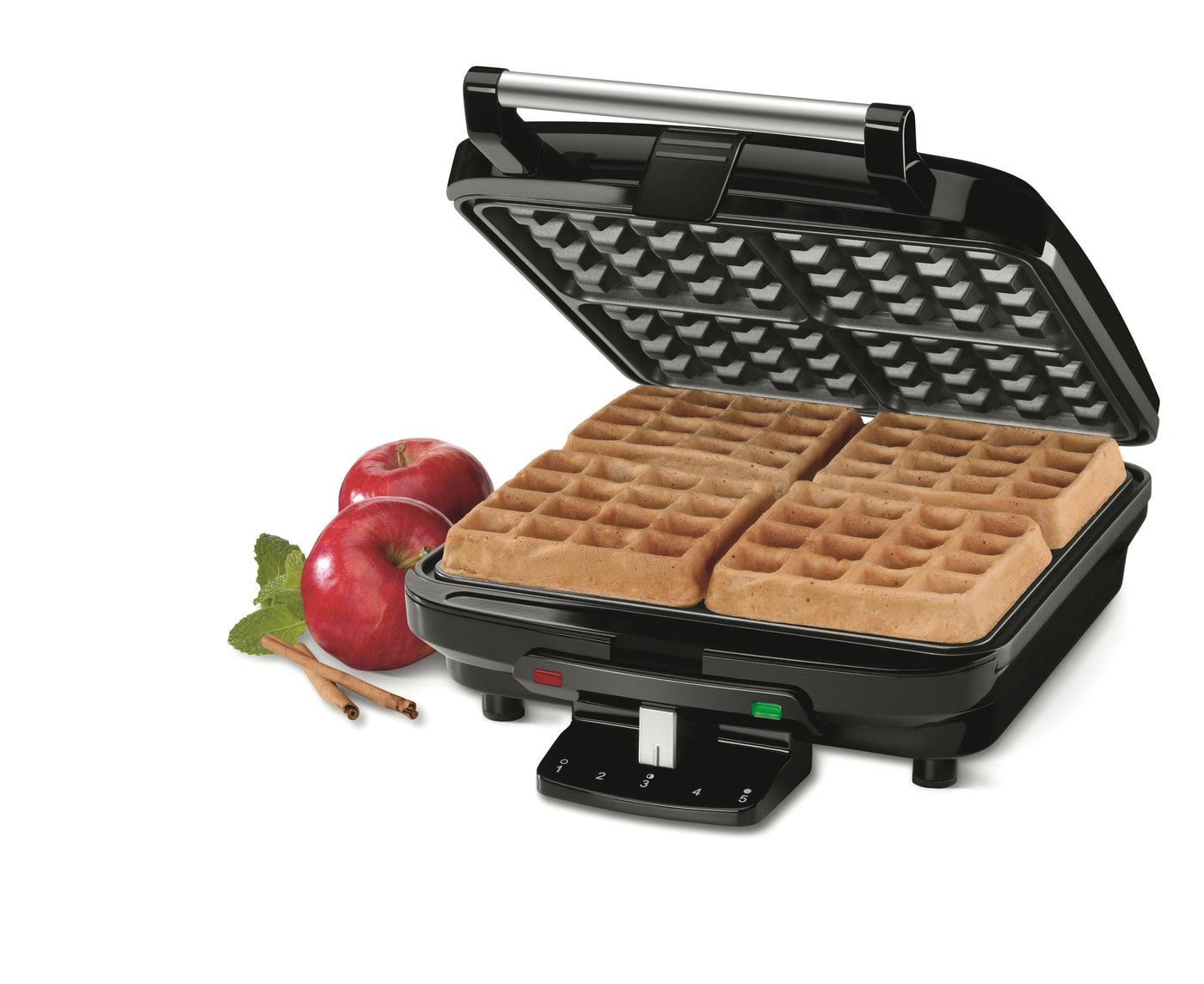 4 Slice Belgian Waffle Maker