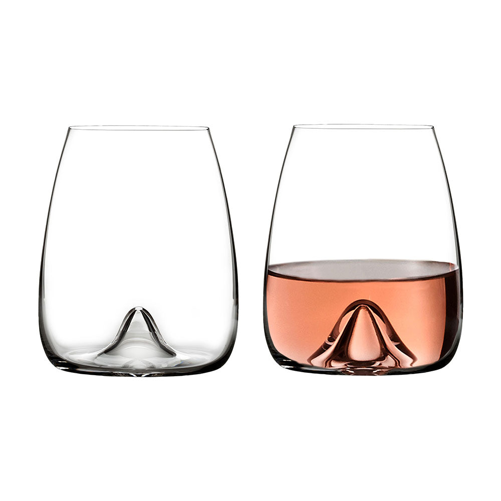 Crystal Elegance Stemless Wine Pair