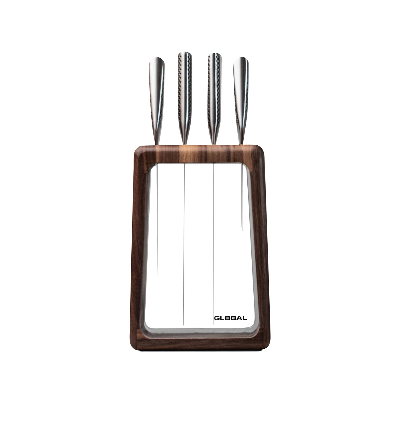 Hashira Knife Block Walnut - 5 Piece