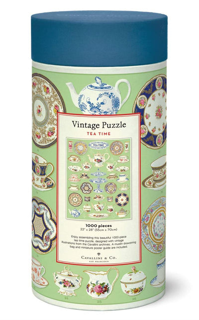 Tea Time 1000 Pce - Vintage Puzzle