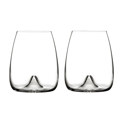 Crystal Elegance Stemless Wine Pair