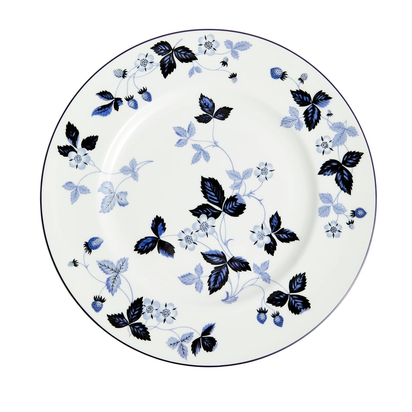 Wild Strawberry Inky Blue Plate 27cm