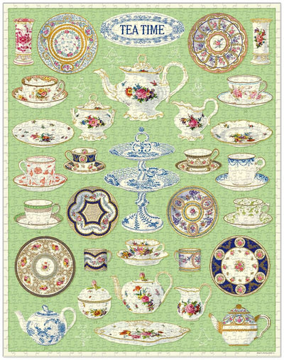 Tea Time 1000 Pce - Vintage Puzzle