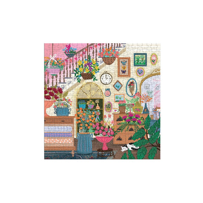 Joy Laforme Flower Shop 500 Piece House Puzzle