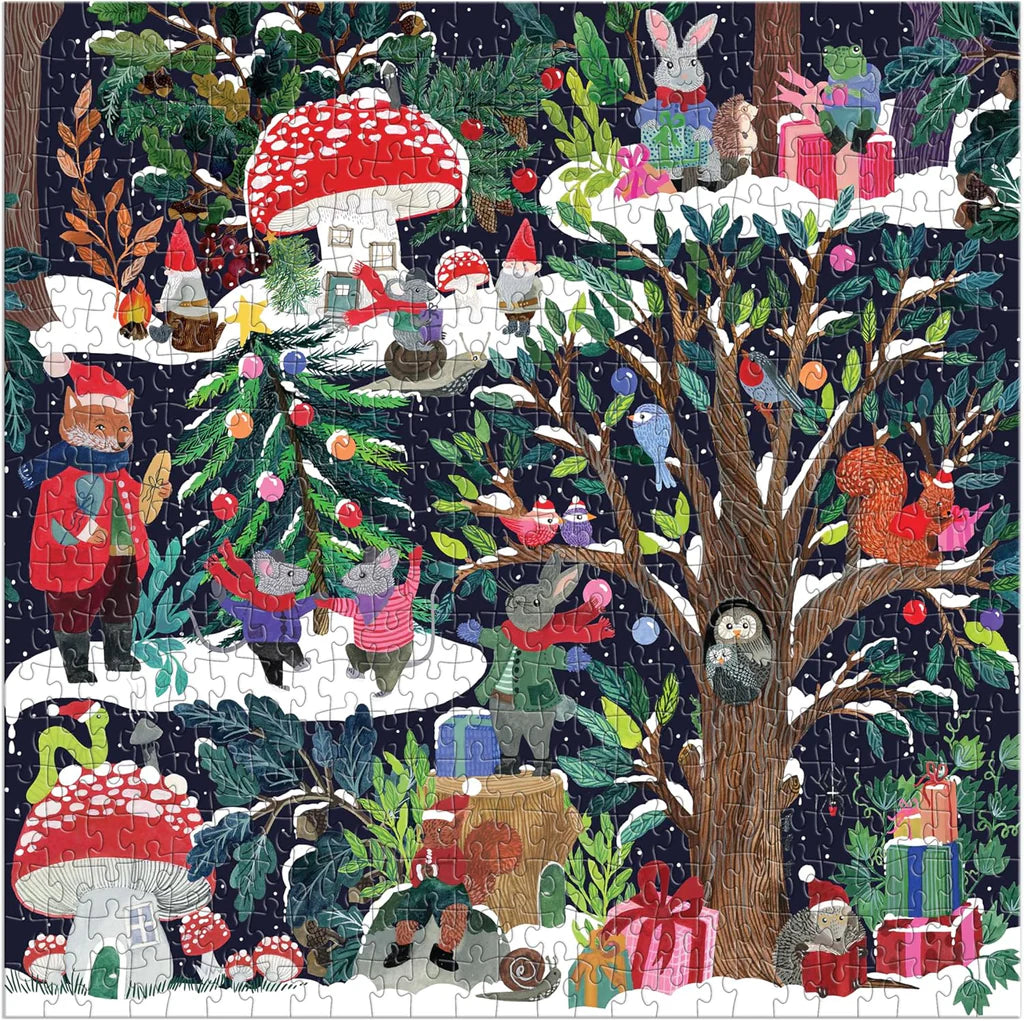 Yuletide Forest 500 Piece Puzzle