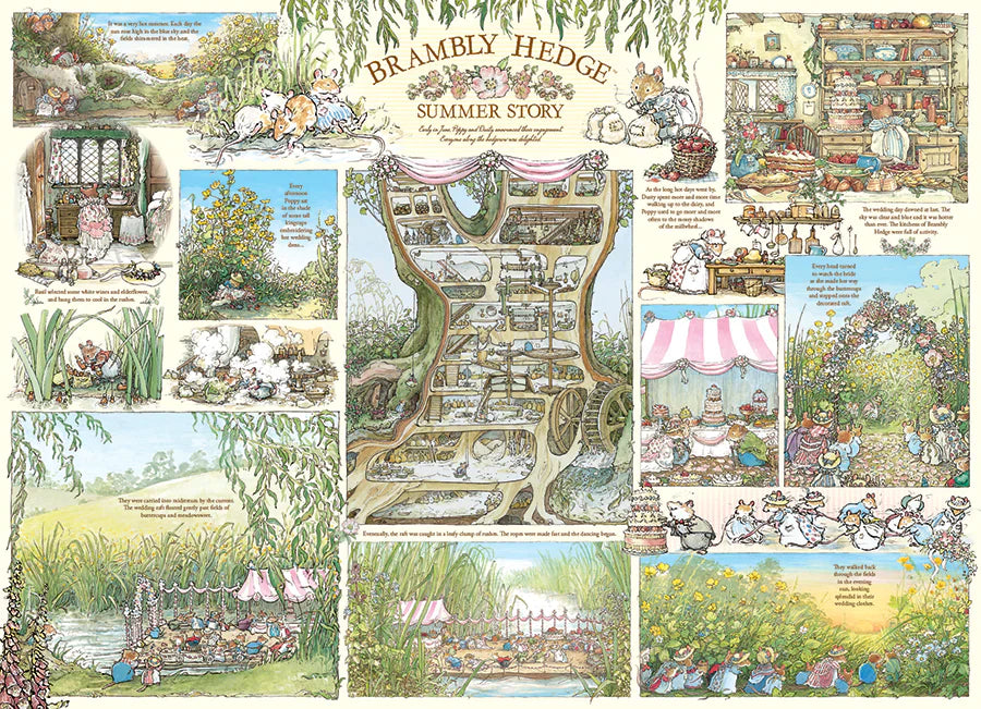 Brambly Hedge Summer Story 1000pc Puzzle